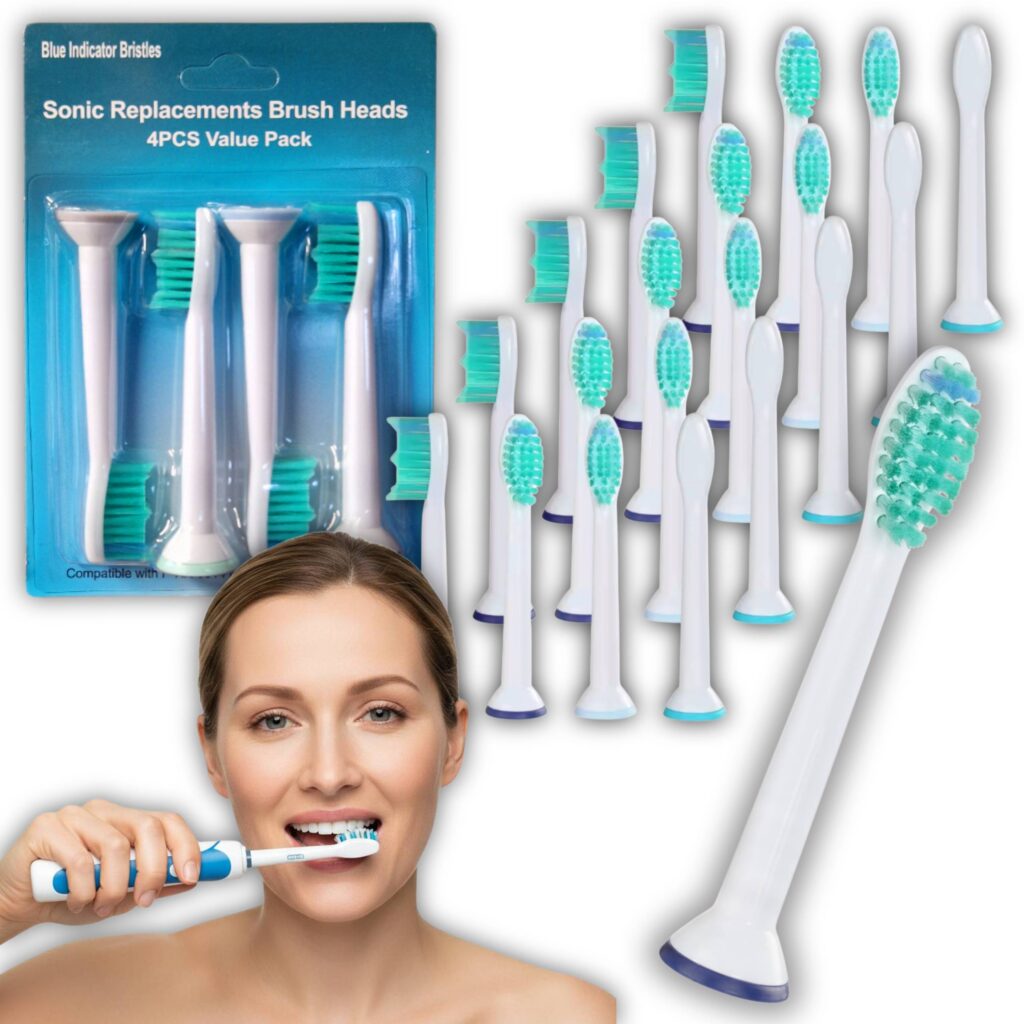 Końcówki do szczoteczki sonicznej Philips Sonicare 20 sztuk – zamiennik